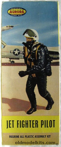 Aurora 1/8 United States Air Force Pilot (Steve Canyon), 409 plastic model kit